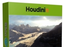 Houdini与Gaea红海山脉西奈古沙漠自然环境制作视频教程