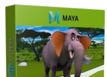 Maya与animBot大象动物骨骼绑定动画技术视频教程