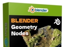 Blender几何节点创建基础地形景观视频教程