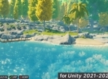 水流水面特效动画Unity游戏素材