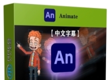【中文字幕】Adobe Animate 2D角色绑定动画核心技术视频教程