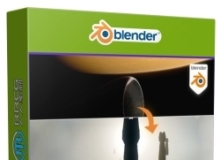 Blender电影《沙丘》飞船穿梭行星视效制作视频教程第二季