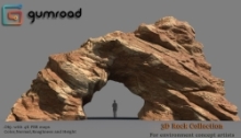 高质量岩石与悬崖3D模型第1-3季合集