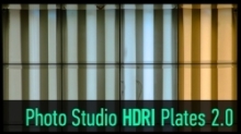 23组光影效果反射板光源板HDRI套件 Photo Studio Light Plates HDRI