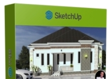 SketchUp Pro豪华别墅建筑设计完整工作流程视频教程