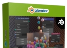 Blender几何节点物理模拟技术视频教程