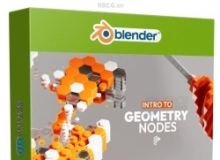 Blender中Geometry Nodes几何节点技术训练视频教程