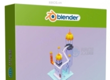 Blender纹理贴图UV展开工作流程视频教程