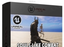 UE5魂类动作RBG游戏实时战斗系统制作视频教程 A Souls Like Combat System In Unreal