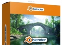 Blender几何节点程序化制作桥梁视频教程