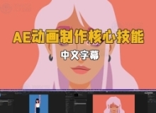 【中文字幕】After Effects动画制作核心技能训练视频教程