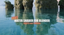 Water Shader水体材质Blender插件V1.2.2版