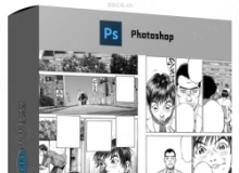 Adobe全家桶日本漫画创作完整工作流程视频教程