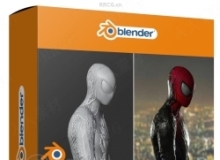 Blender蜘蛛侠毒液共生体特效制作视频教程