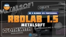 RBDLab断裂破碎Blender插件V1.5.6版