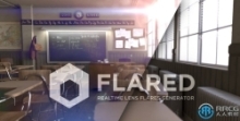 Flared Lens Flares镜头炫光Blender插件V1.9.54 XT版