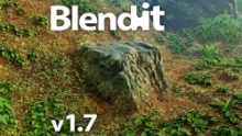 Blendit旋转对象材质混合Blender插件V1.7.1版