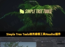 Simple Tree Tools程序化树木建模工具集Houdini插件V2.7版