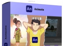 【中文字幕】Adobe Animate专业品质2D动画制作技术视频教程