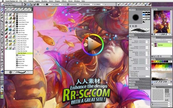 《数字绘图软件》(Corel Painter)v12.0.0.502