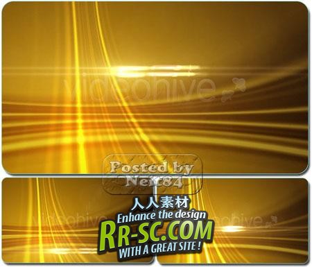 金色光晕 视频素材 VideoHive - Fractal Orange OF - 111165