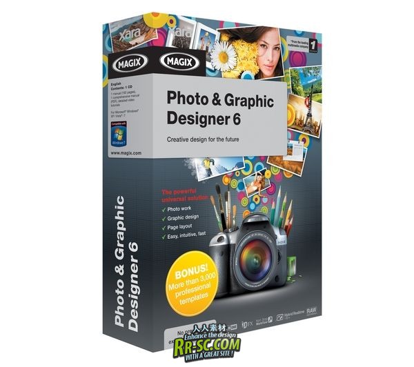 《德国MAGIX顶级图片设计师》（MAGIX Xara Photo &amp;amp; Graphic Designer 6.1.