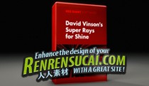 《50个AE实用扫光shine插件预设合辑》David Vinson's Super Rays for Shine