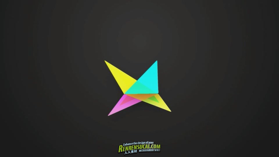 几何体LOGO演绎 After Effects Project - Geometric Logo