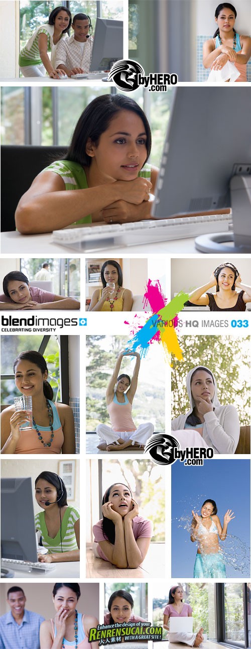 《blendimages公司出品的高清图片全集》BlendImages RF Mass Stock 13.300 UHQ JPGs