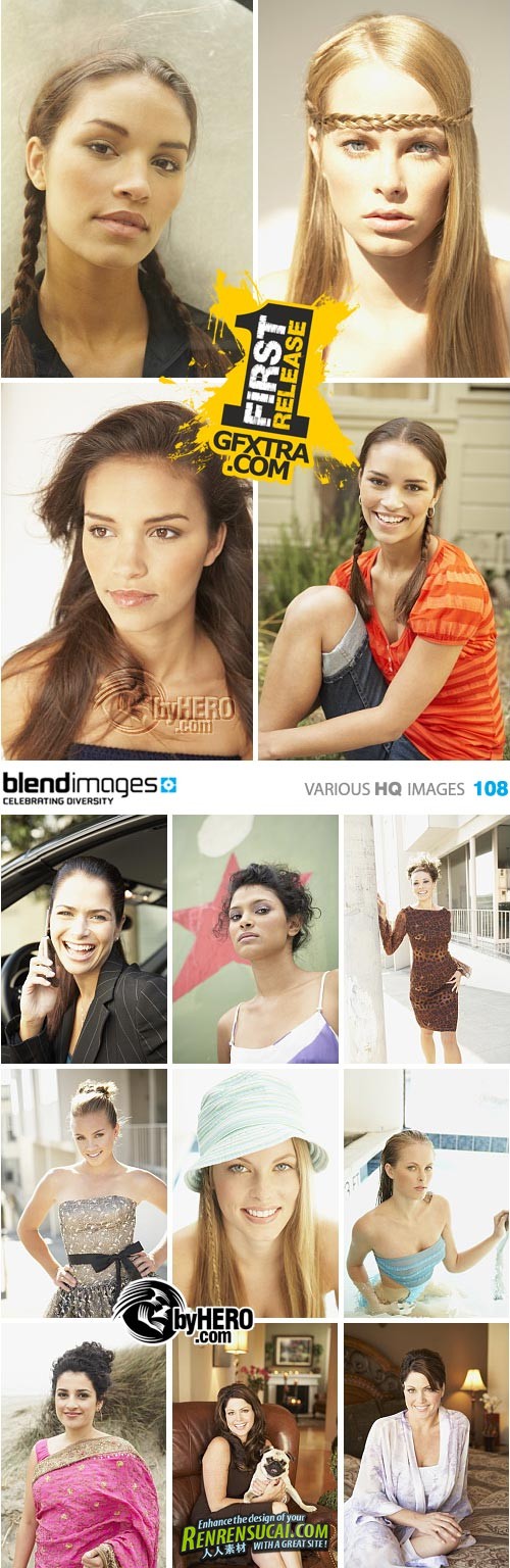 《blendimages公司出品的高清图片全集》BlendImages RF Mass Stock 13.300 UHQ JPGs