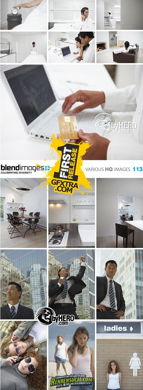 《blendimages公司出品的高清图片全集》BlendImages RF Mass Stock 13.300 UHQ JPGs