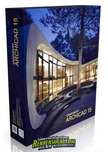 《建筑设计三维一体化软件解决方案》(Graphisoft Archicad)v15 International x86/x64[压缩包]