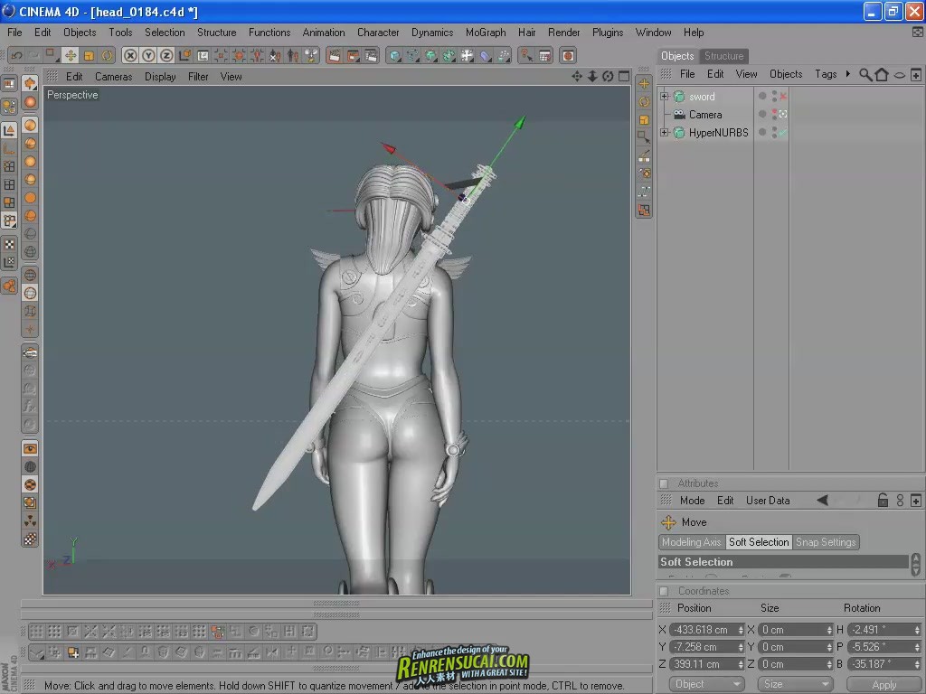 《C4D角色建模教程》Lino Masciulli Character Modeling Tutorial in Cinema 4D