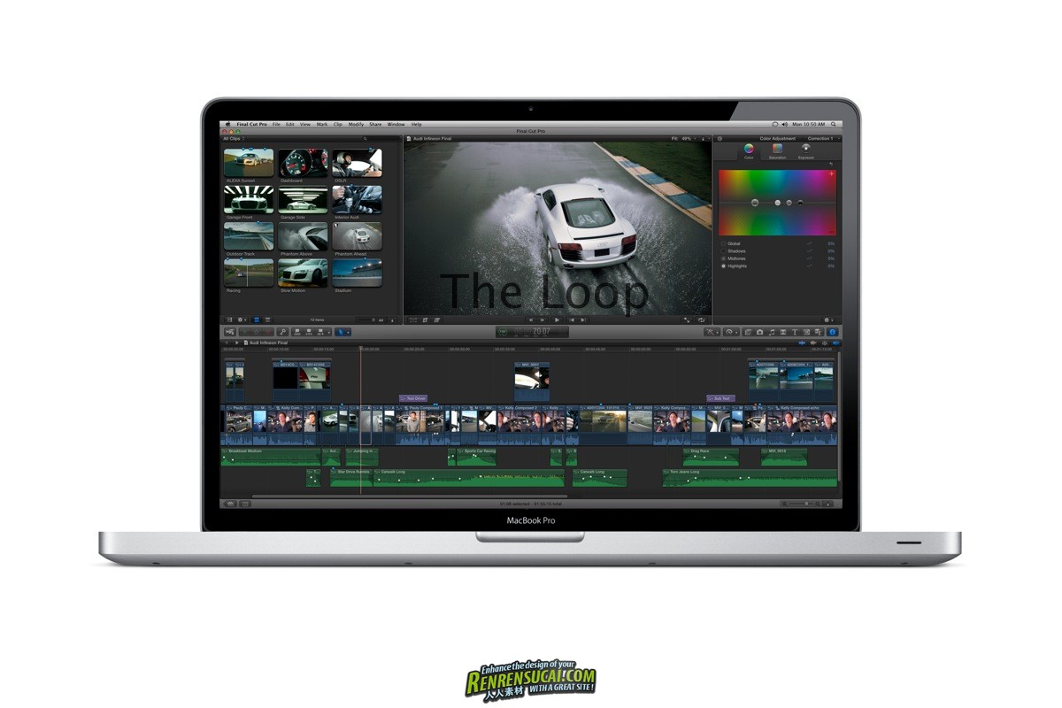 《Final Cut Pro X剪辑技巧训练教程》