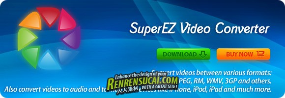 《视频格式转换》(SuperEZ Video Converter)v7.5.1