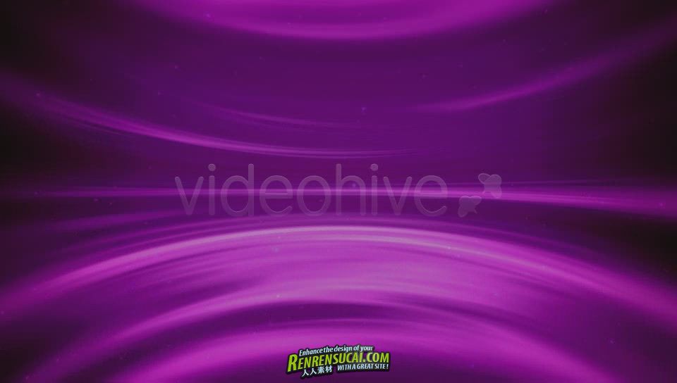 《侧旋光 视频素材》（VideoHive motion - Pinched Flowing Background with Parti