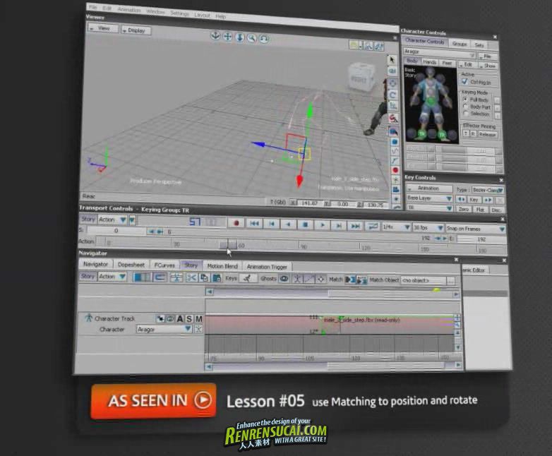 《MotionBuilder动作捕捉综合教程》Digital-Tutors Introduction to Motion Captur...