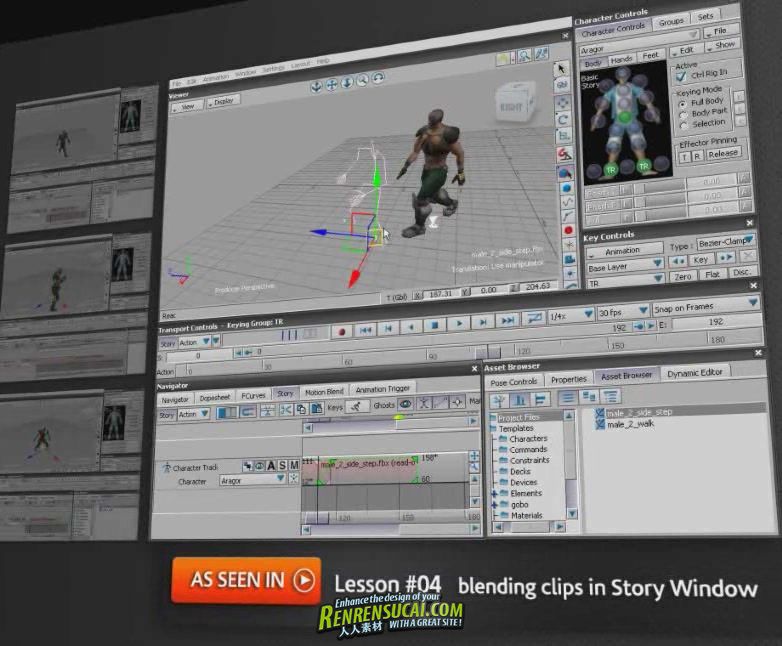 《MotionBuilder动作捕捉综合教程》Digital-Tutors Introduction to Motion Captur...