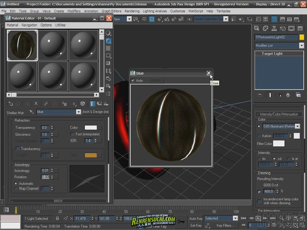 《3DsMax渲染纹理教程》The Gnomon Workshop Rendering &amp; Texturing in 3Ds Max