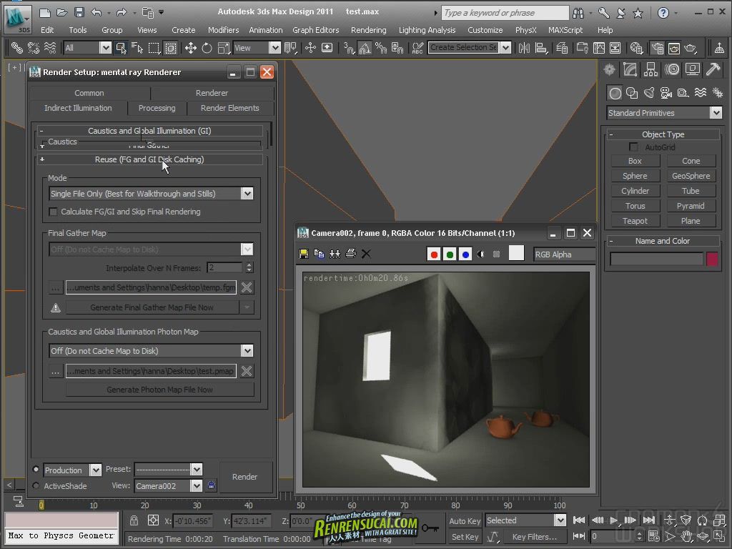 《3DsMax渲染纹理教程》The Gnomon Workshop Rendering &amp; Texturing in 3Ds Max