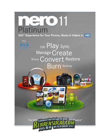 《NERO数字媒体套装软件》(Nero Multimedia Suite Platinum )v11.2.00400[压缩包]