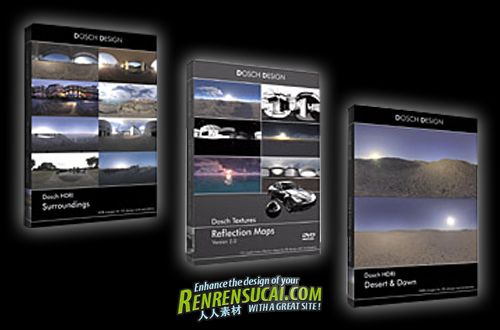 《Dosch收集的HDRI贴图》Collection Dosch HDRI
