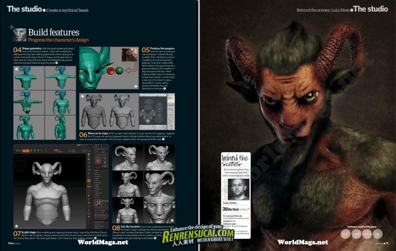 《3D艺术家书籍杂志第39期》3D Artist Issue 39