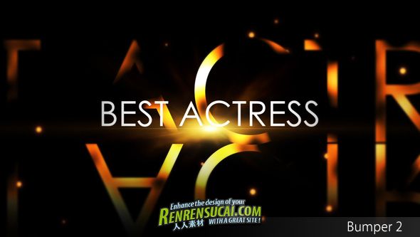 《奥斯卡小金人颁奖 AE模板》Videohive Awards Show Package 741139