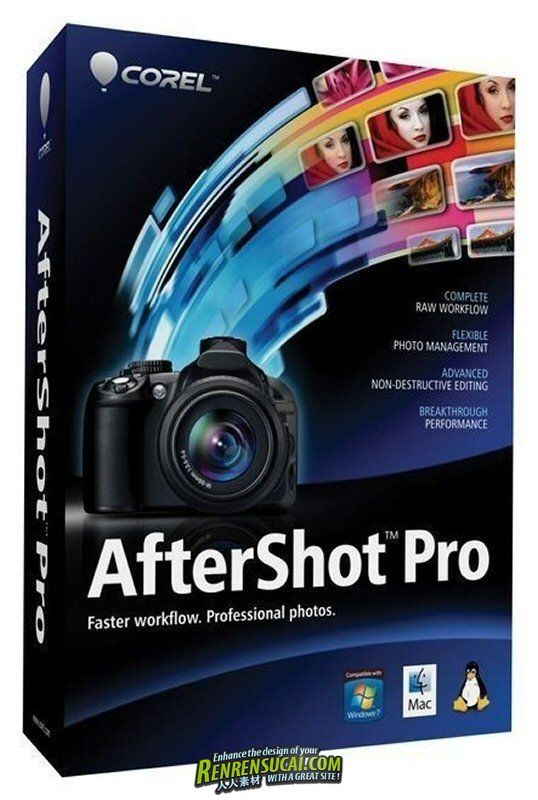 《数码照片管理和处理软件》(Corel AfterShot Pro) v1.0.1.10 [压缩包]