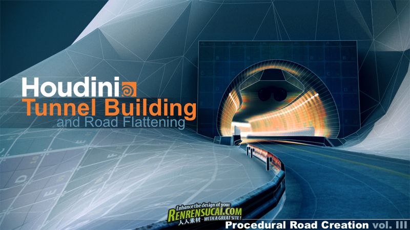 《Houdini流程化道路制作教程3》cmiVFX Houdini Procedural Road Creation 3