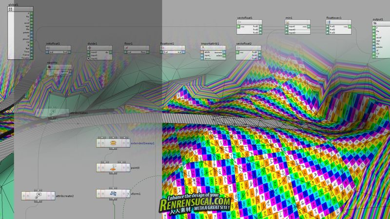 《Houdini流程化道路制作教程3》cmiVFX Houdini Procedural Road Creation 3