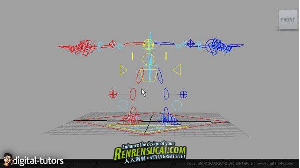 《Maya变形机器人之动画制作教程》Digital-Tutors Transforming Robot Production Pipeline Volume 8