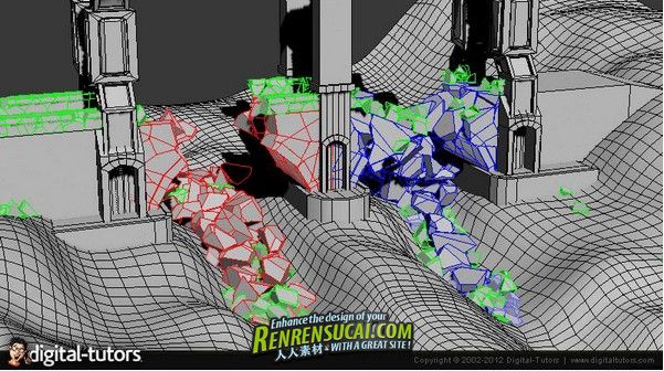 《3dsMax 2012中MassFX教程》Digital-Tutors Introduction to MassFX in 3ds Max 2012