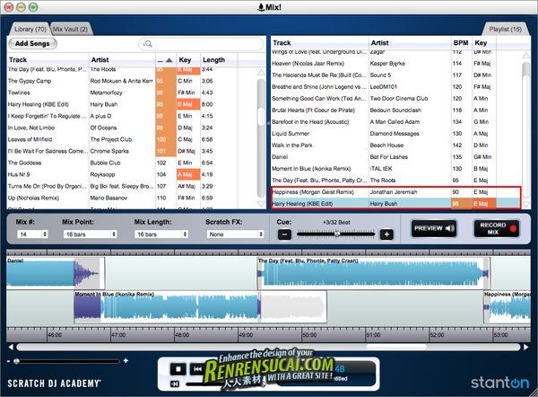 《DJ软件应用程序》(Stanton MIX! )v1.2.23[压缩包]